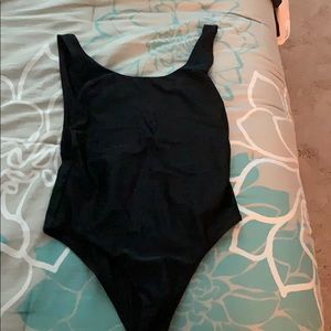 Scoop back one piece